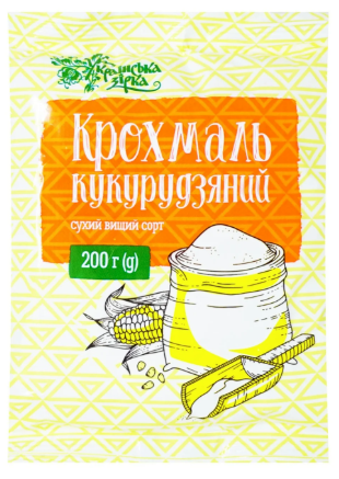 Крохмаль Українська Зірка Кукурудзяний 200г
